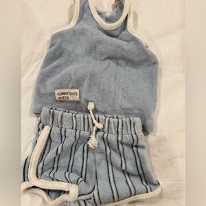 Easy Peasy 100% Organic Cotton | Baby Tank Top & Shorts